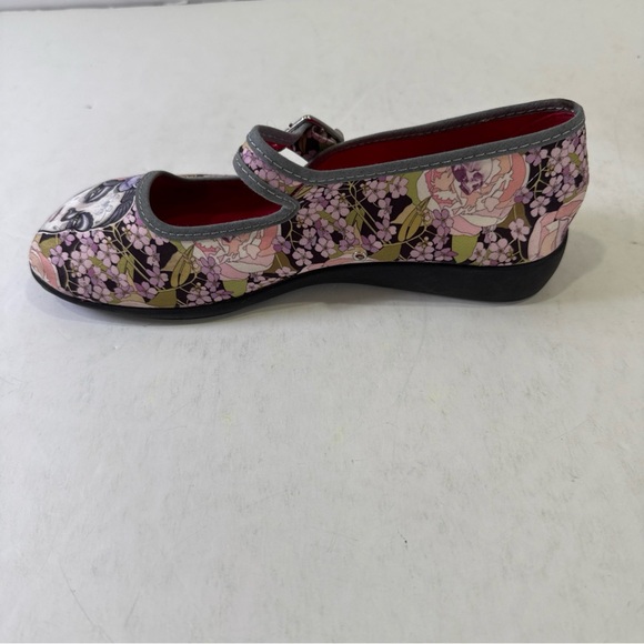 Hot Chocolate Chocolaticas Mary Jane Flor La Muerte Day of Dead Flats US Size 6 - Picture 10 of 13